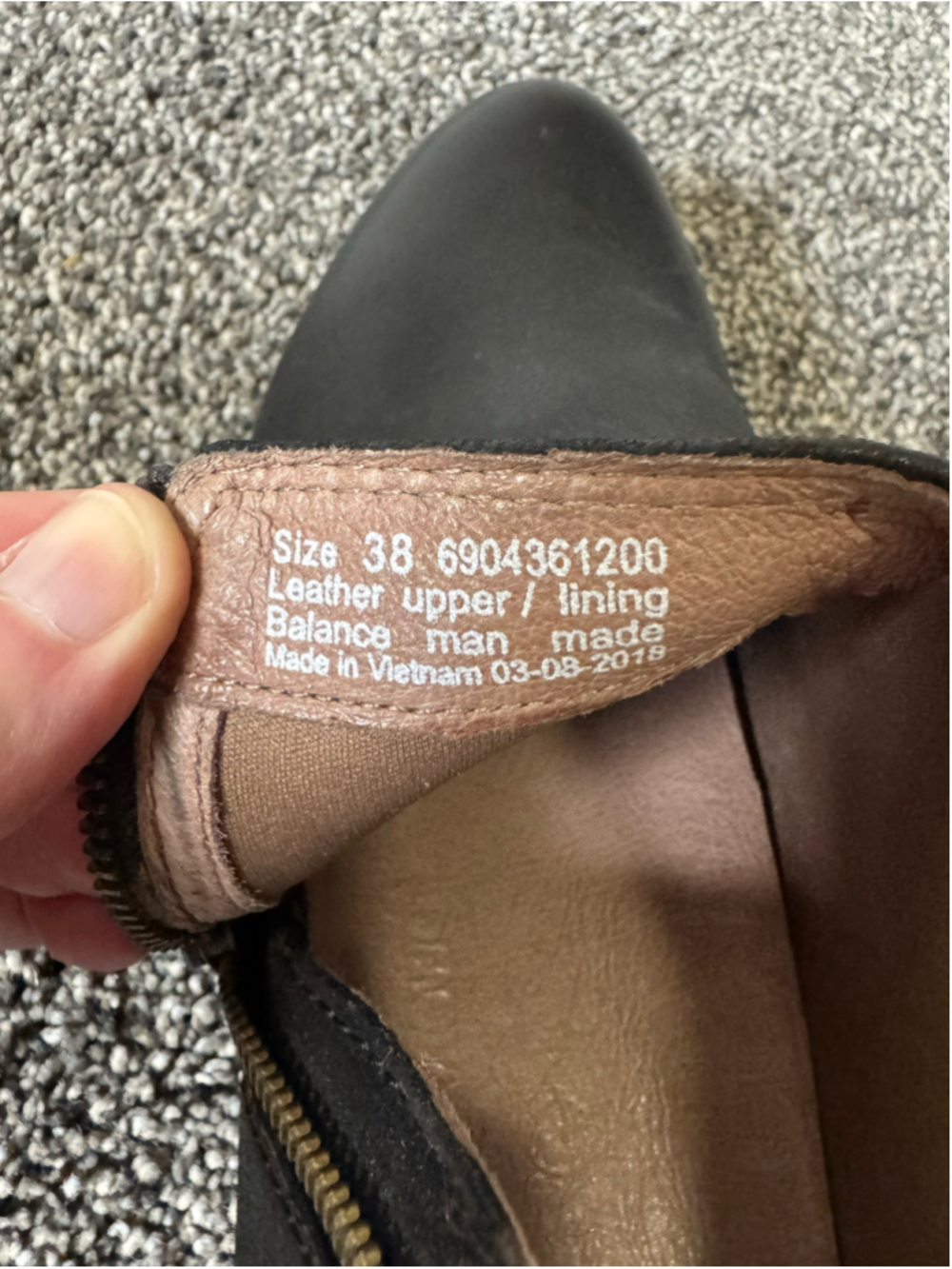 Women's Dansko Black Leather Leyla Booties Size 38/7.5 - Picture 8 of 11